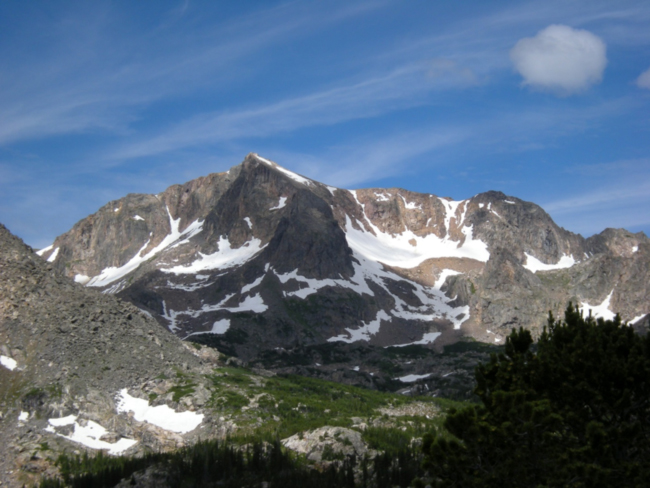 Mt. Neva, Indian Peaks Wilderness, Colorado, July 2015
