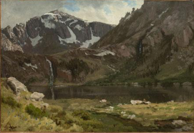 Mountain Lake, Albert Bierstadt, 1863. Image courtesy of Denver Art Museum.