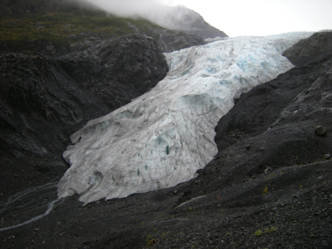 Terminus of the Exit Glacier, September 2015
