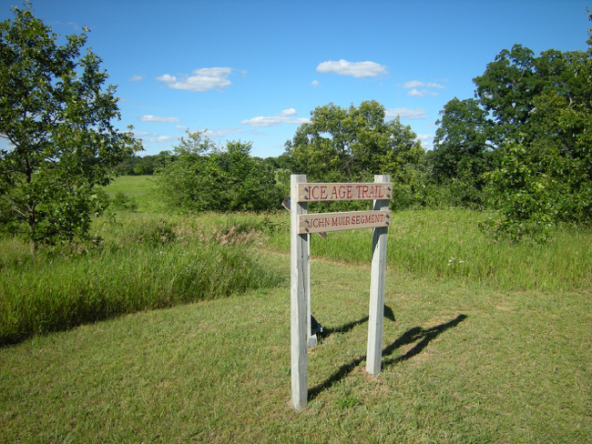 The Wisconsin Ice Age Trail at John Muir Memorial County Park