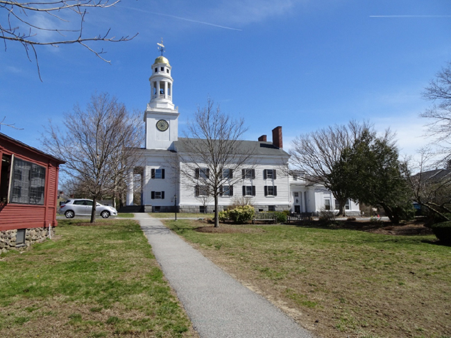 First Parish Church, Concord, 24 April 2018. 