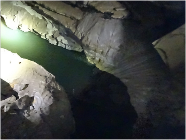 River Styx in Mammoth Cave
